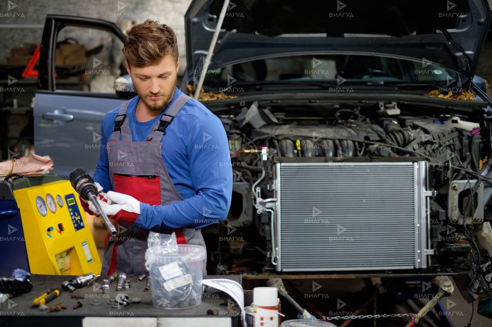 Замена радиатора охлаждения Daewoo в Уфе Замена радиатора охлаждения Daewoo в Уфе