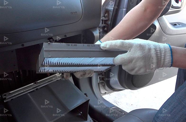 Замена салонного фильтра Daewoo в Уфе