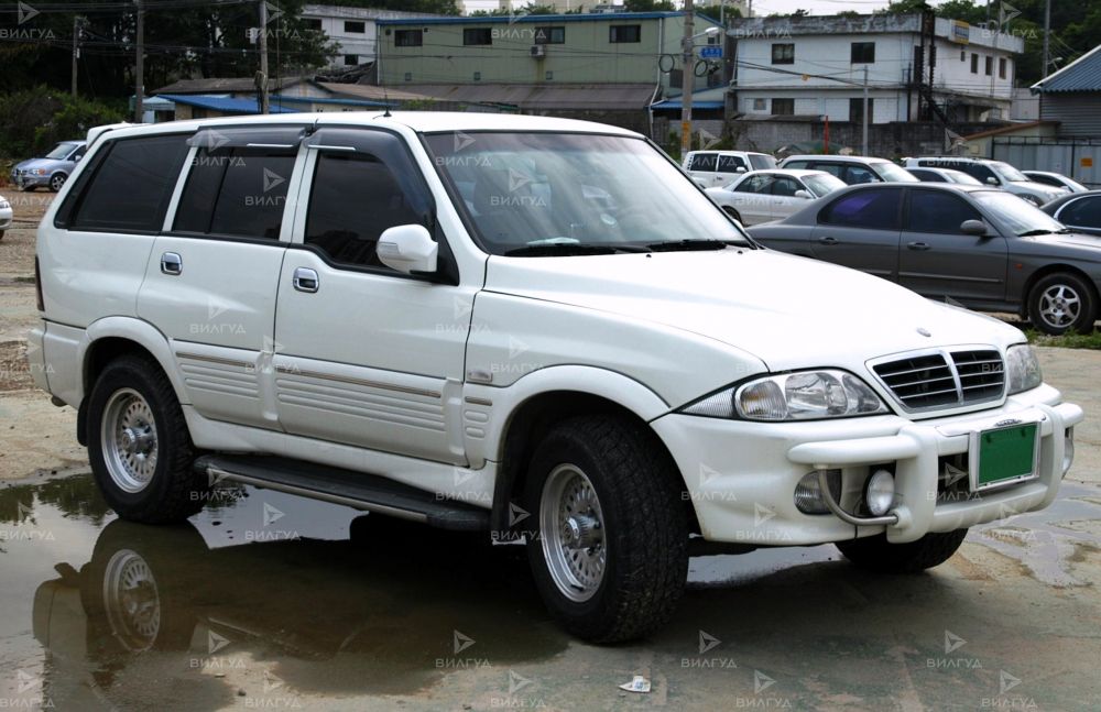 Замена салонного фильтра Ssangyong Musso в Уфе